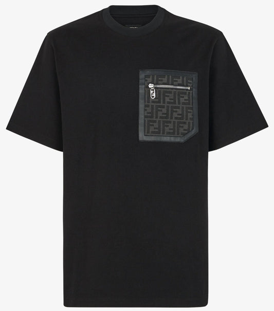 Fendi Pocket T-shirt Black