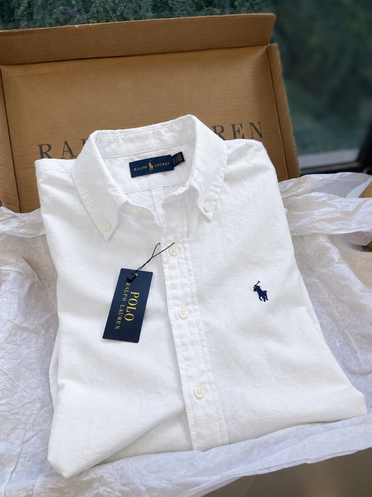 ABD White LINEN Shirt