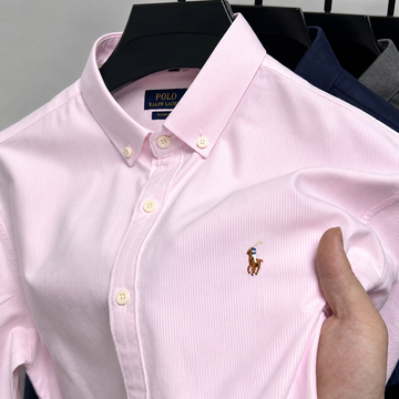 Pink Stripes oxford shirt (Pencil)