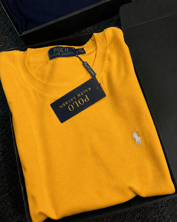 ABD Mustard Yellow pony tshirt