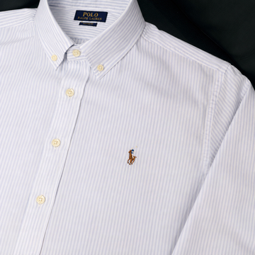 Blue Stripes oxford shirt