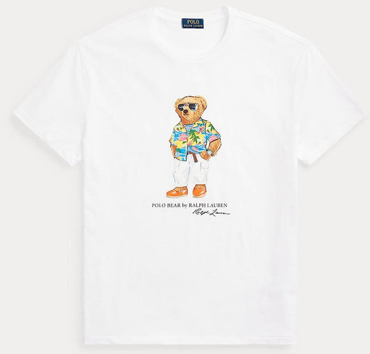 ABD Teddy Tshirt White (printed)