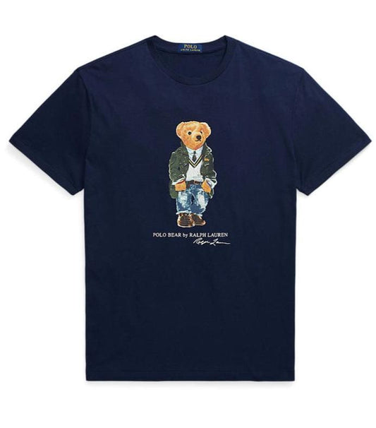 ABD Teddy Tshirt Navy (Green coat)