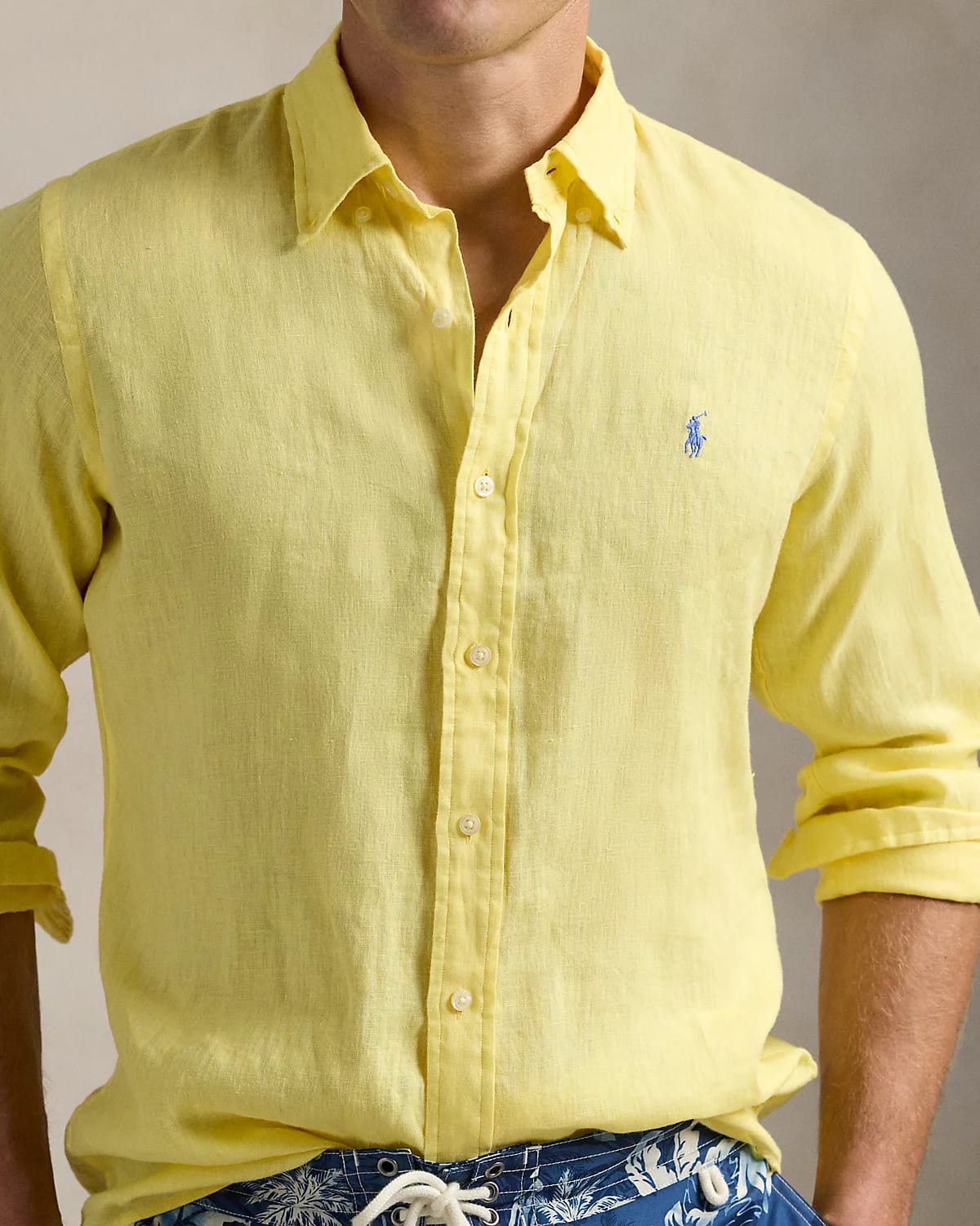 ABD Yellow LINEN Shirt