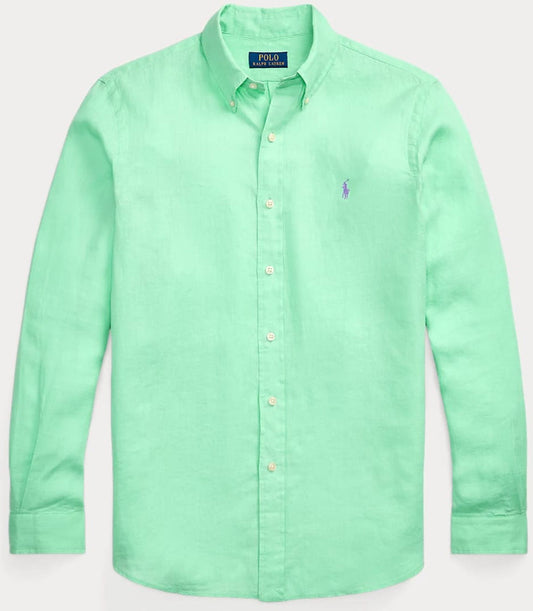 ABD Sea Green LINEN Shirt