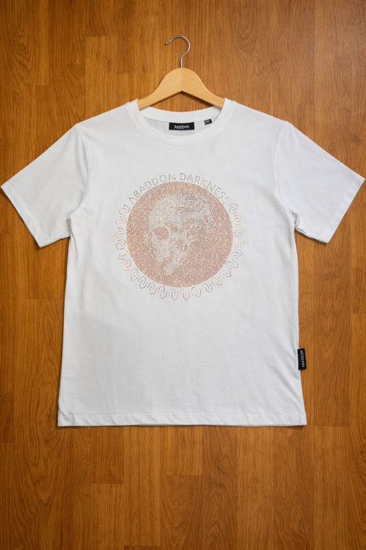 Women's Signature Multi Color Crystal Diamond T-Shirt