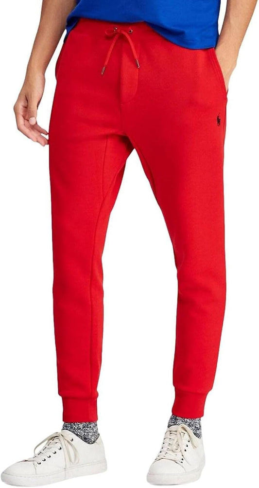 Fleece Track Pant Red (Slim Fit)