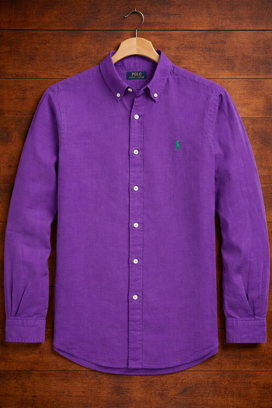 ABD Purple LINEN Shirt