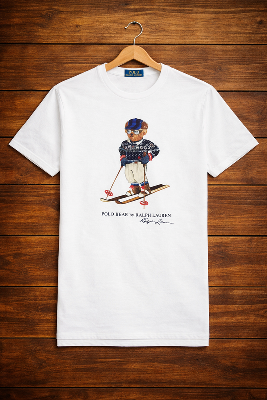 ABD Teddy Tshirt White (ski)