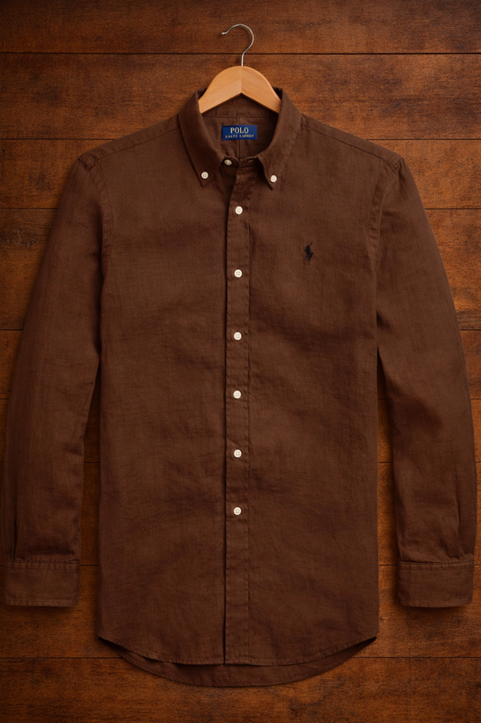 ABD Brown LINEN Shirt
