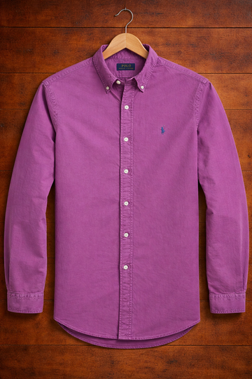 Tea Rose Oxford Shirt (Multi Logo)