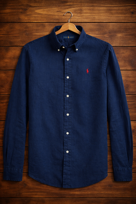 ABD Navy LINEN Shirt