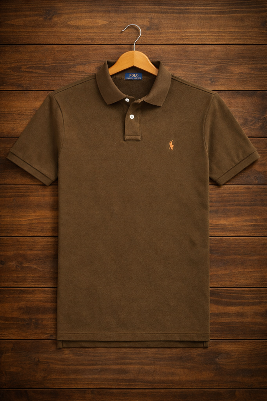 ABD Olive Collar Tshirt