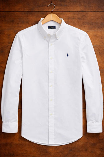 ABD Poplin White Shirt