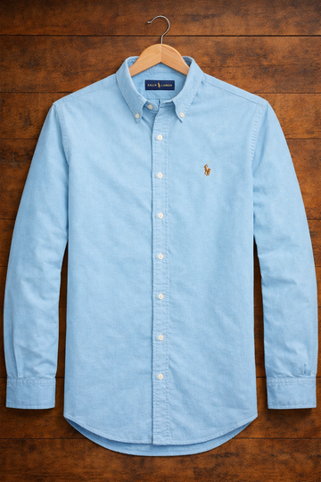 AQUA BLUE Oxford Multi Logo