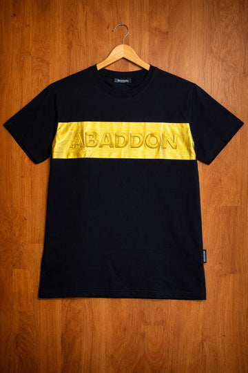 Women's Luxurious 5D Emboss Gold Foil print T-Shirt