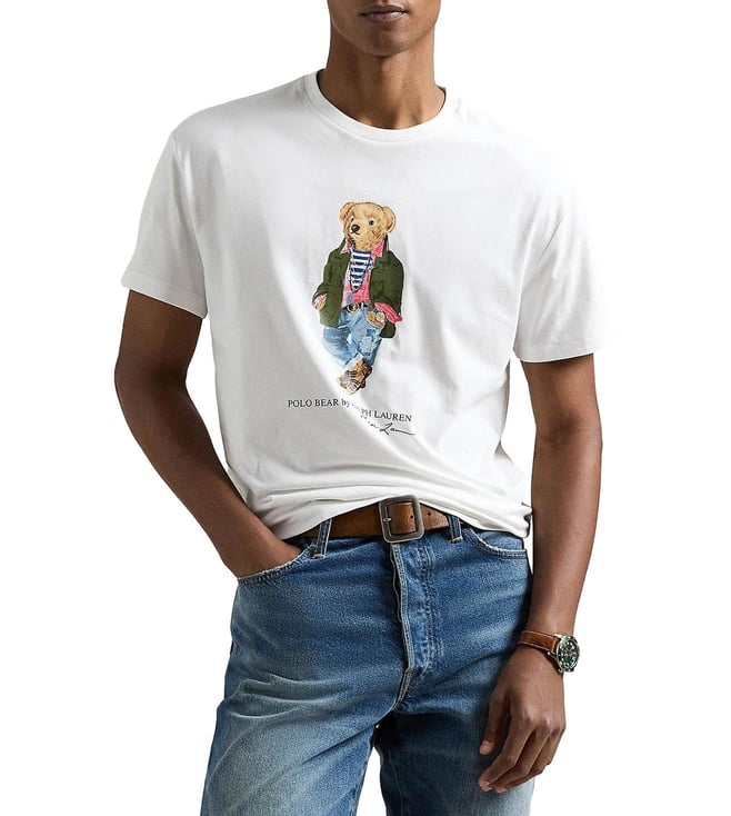 Teddy Tshirt Black (Green coat)