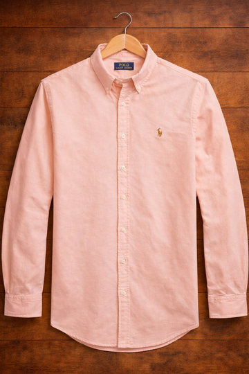 Oxford Orange Shirt (Multi logo)