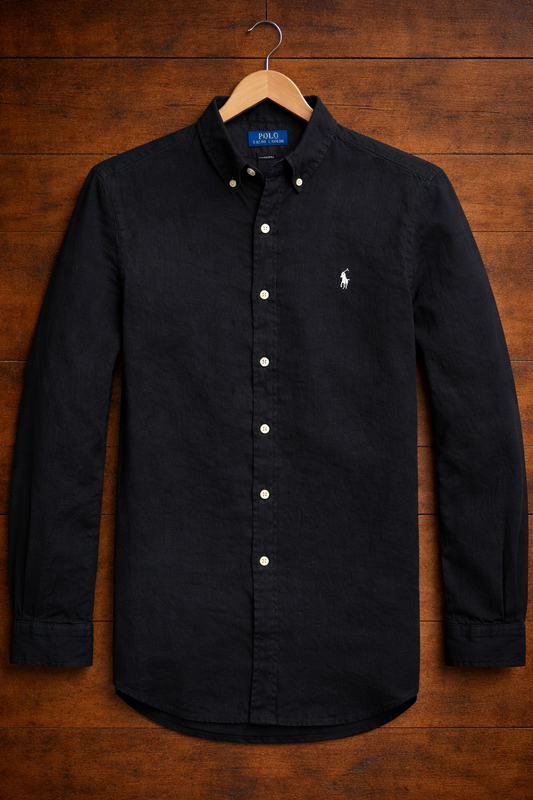 ABD Black LINEN Shirt